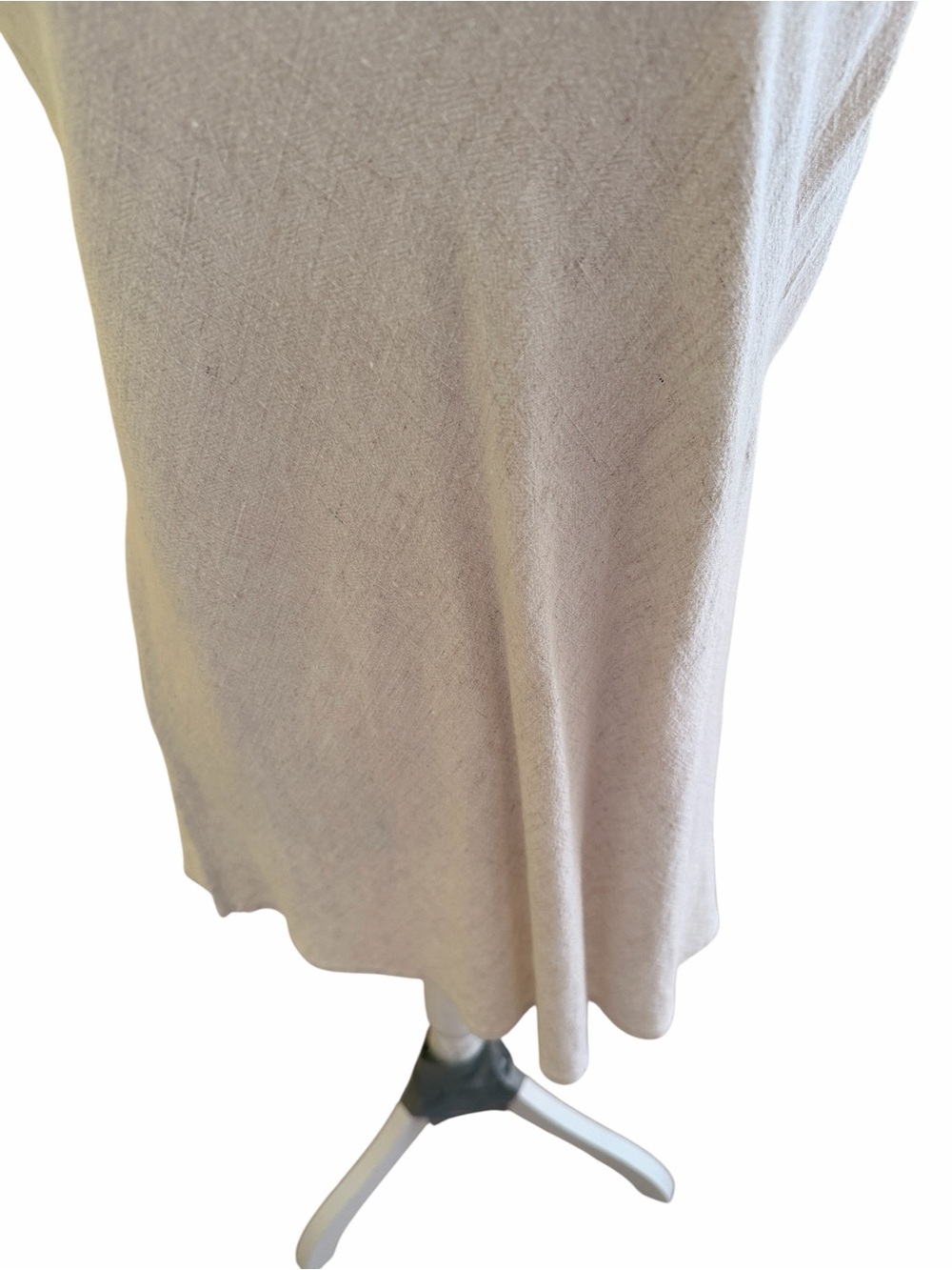 Jaded Gypsy "Come with Me" Light Beige Cotton Frayed V-Neck Camisole Tank Top OS - Picture 4 of 9